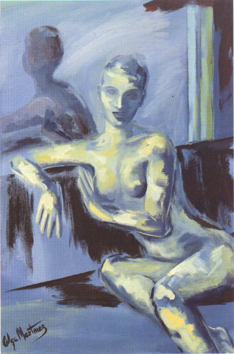 Dualidade. Acr�lico sobre lienzo. 81 x 54 cms.